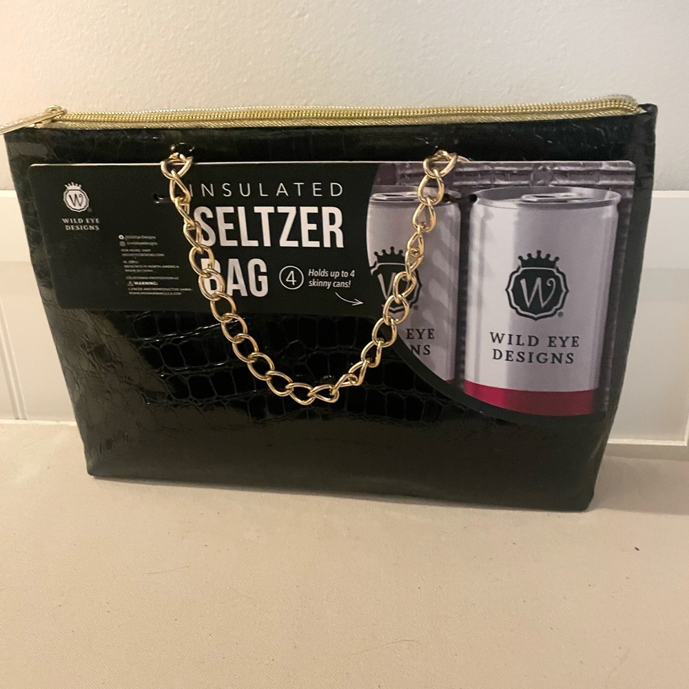 Insulated Seltzer Bag /Cooler Purse